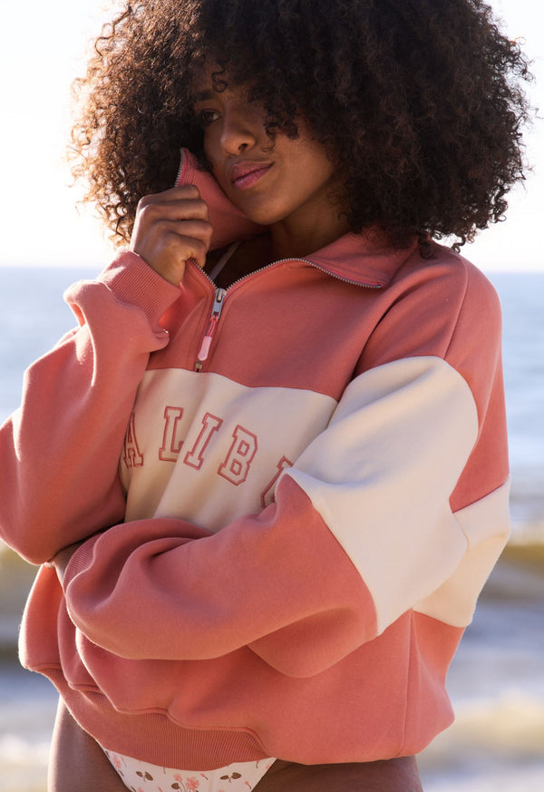 Malibu Collared Sweatshirt