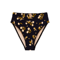 Vienna Ditsy Luxe Belted Bottoms