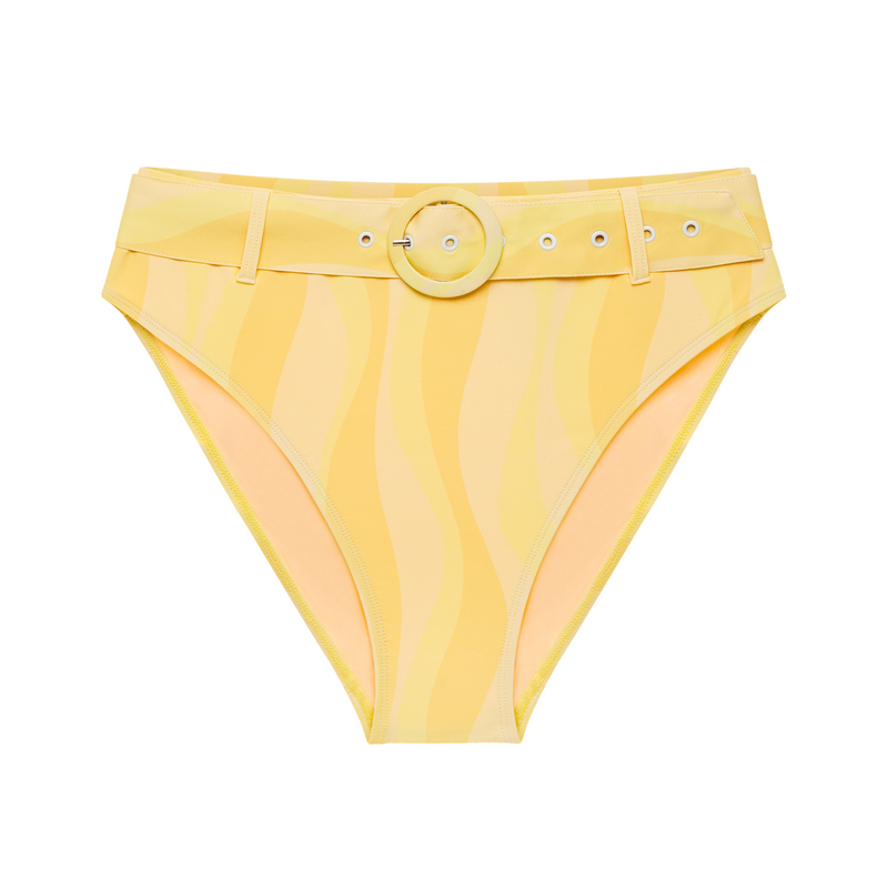 Soleil Mid Rise Belted Bottoms