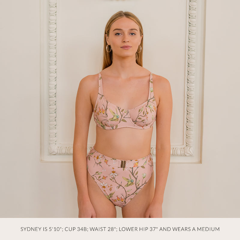 Blush Olenna Luxe Belted Bottoms